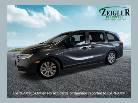 Gray 2021 Honda Odyssey LX for sale in Plainwell, MI