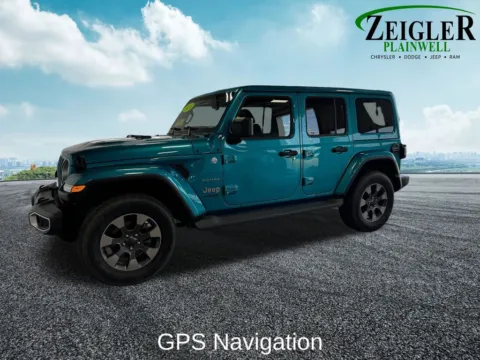 Photos of 2020 Jeep Wrangler Unlimited Sahara for sale in Plainwell, MI at Zeigler Chrysler Dodge Jeep Ram of Plainwell