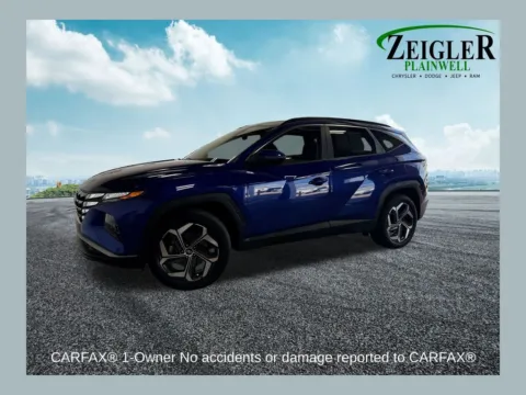 Blue 2022 Hyundai Tucson SEL for sale in Plainwell, MI
