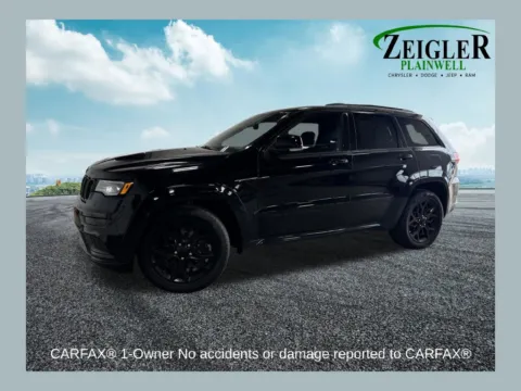 Black 2021 Jeep Grand Cherokee Limited X for sale in Plainwell, MI
