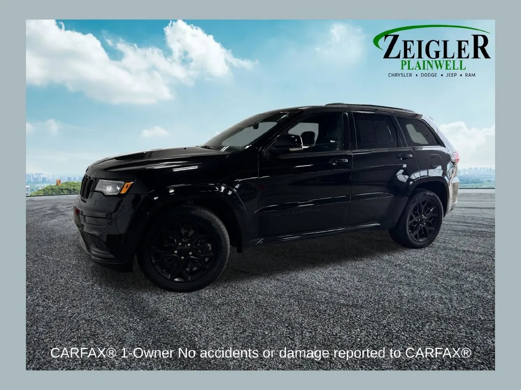 Black 2021 Jeep Grand Cherokee Limited X for sale in Plainwell, MI