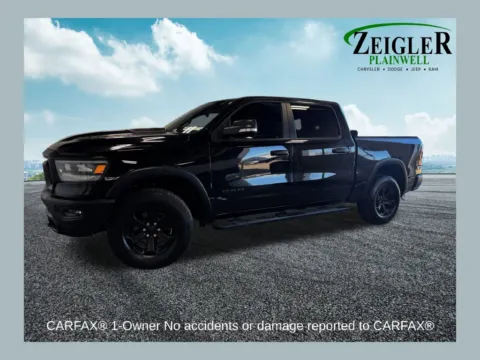 Black 2022 Ram 1500 Rebel for sale in Plainwell, MI