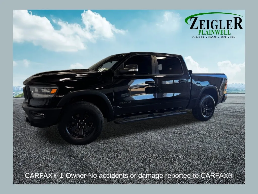 Black 2022 Ram 1500 Rebel for sale in Plainwell, MI