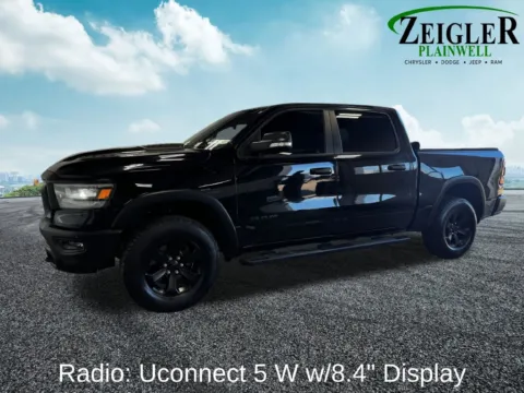 Photos of 2022 Ram 1500 Rebel for sale in Plainwell, MI at Zeigler Chrysler Dodge Jeep Ram of Plainwell
