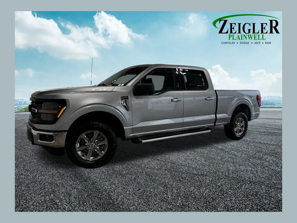 Silver 2024 Ford F-150 XLT for sale in Plainwell, MI