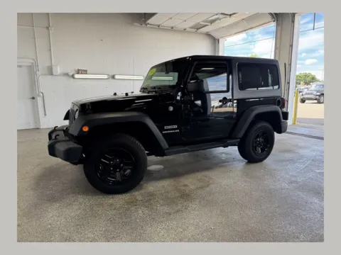 Black 2014 Jeep Wrangler Sport for sale in Plainwell, MI
