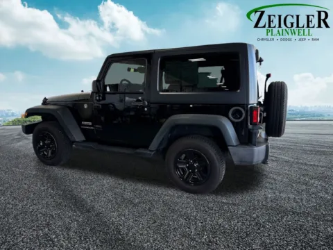 Another view of 2014 Jeep Wrangler Sport for sale in Plainwell, MI at Zeigler Chrysler Dodge Jeep Ram of Plainwell