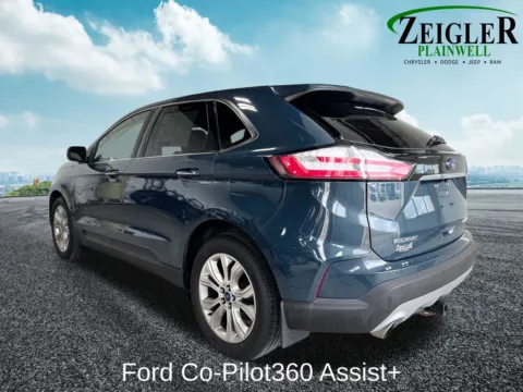 Another view of 2019 Ford Edge Titanium for sale in Plainwell, MI at Zeigler Chrysler Dodge Jeep Ram of Plainwell