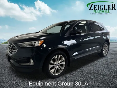 Photos of 2019 Ford Edge Titanium for sale in Plainwell, MI at Zeigler Chrysler Dodge Jeep Ram of Plainwell