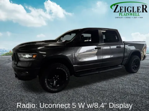 Photos of 2022 Ram 1500 Rebel for sale in Plainwell, MI at Zeigler Chrysler Dodge Jeep Ram of Plainwell