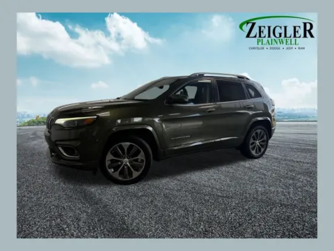 Green 2019 Jeep Cherokee Overland for sale in Plainwell, MI
