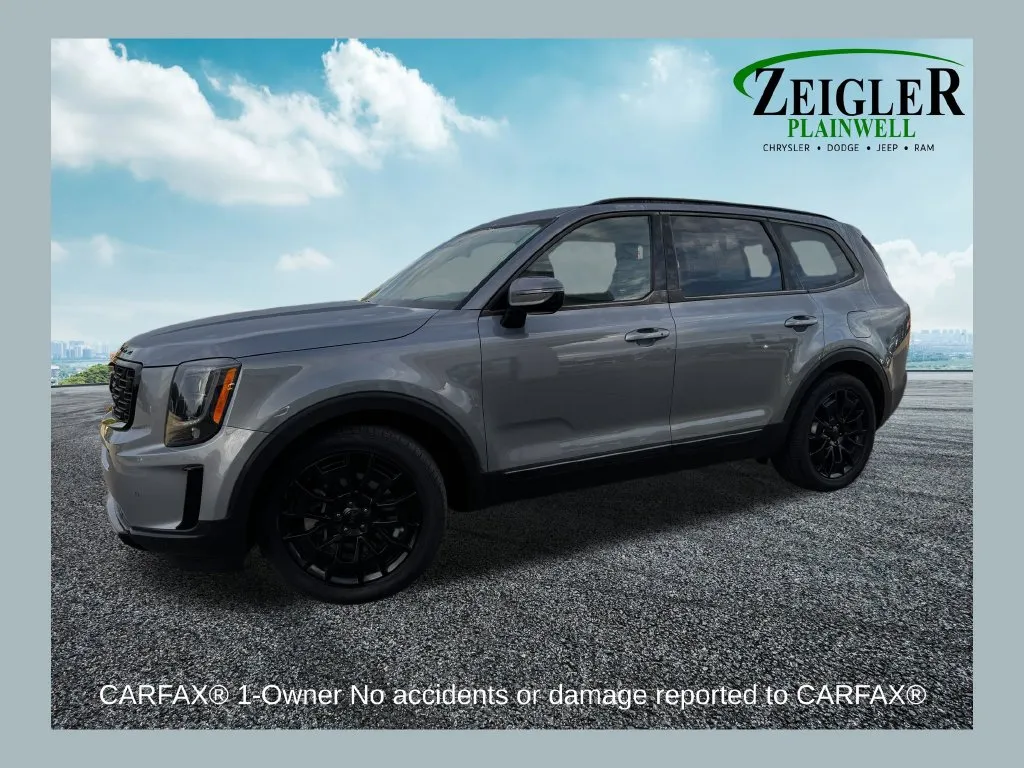 Silver 2021 Kia Telluride SX for sale in Plainwell, MI