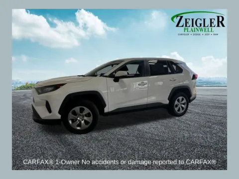 White 2022 Toyota RAV4 LE for sale in Plainwell, MI