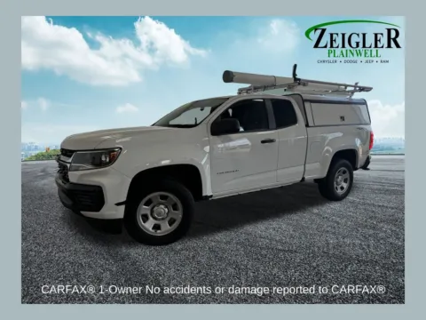 White 2022 Chevrolet Colorado Work Truck for sale in Plainwell, MI