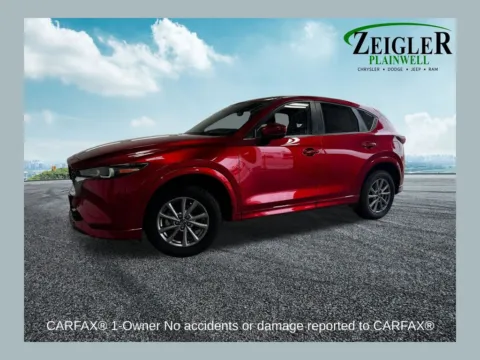 Red 2025 Mazda CX-5 2.5 S Preferred Package for sale in Plainwell, MI