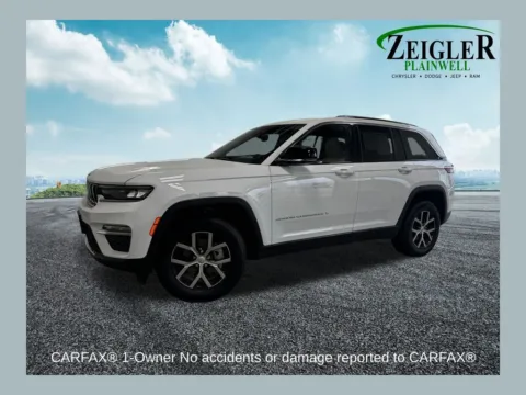 White 2024 Jeep Grand Cherokee Limited for sale in Plainwell, MI