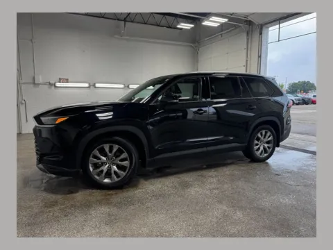 Black 2025 Toyota Grand Highlander Hybrid Limited for sale in Plainwell, MI
