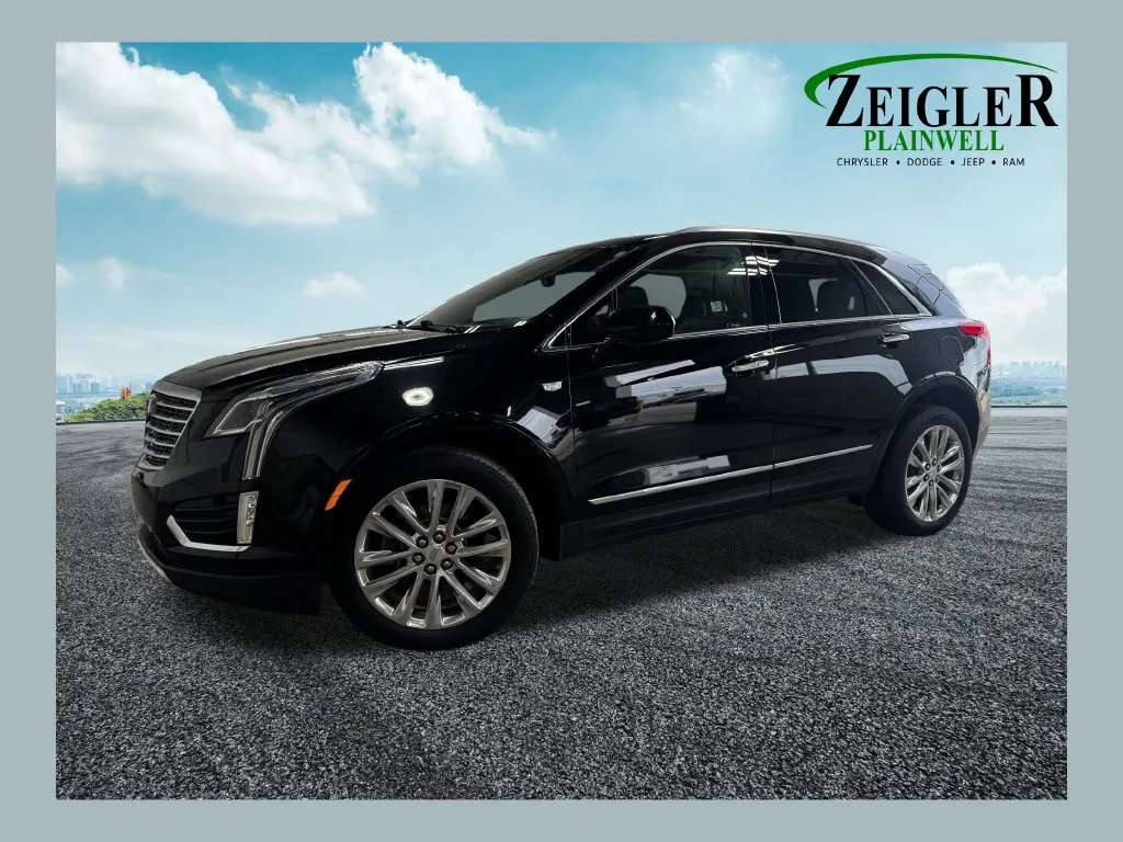 Black 2017 Cadillac XT5 Platinum for sale in Plainwell, MI