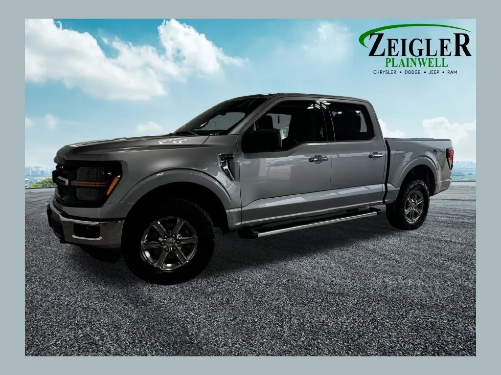 Silver 2024 Ford F-150 XLT for sale in Plainwell, MI