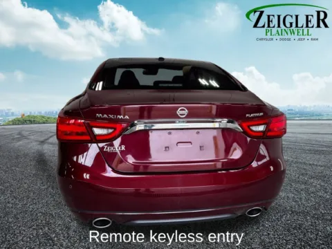 More photos of 2017 Nissan Maxima Platinum at Zeigler Chrysler Dodge Jeep Ram of Plainwell, MI