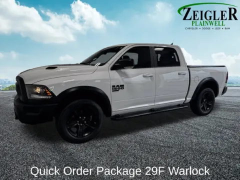 Photos of 2022 Ram 1500 Classic Warlock for sale in Plainwell, MI at Zeigler Chrysler Dodge Jeep Ram of Plainwell