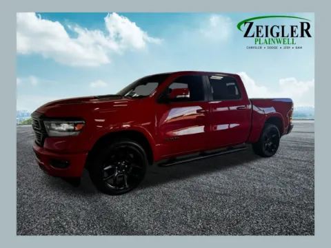 Red 2020 Ram 1500 Laramie for sale in Plainwell, MI