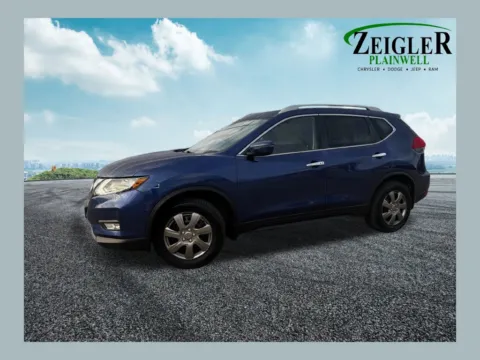 Blue 2019 Nissan Rogue SV for sale in Plainwell, MI