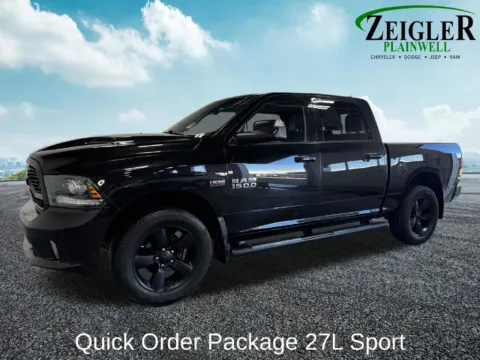 Photos of 2018 Ram 1500 Sport for sale in Plainwell, MI at Zeigler Chrysler Dodge Jeep Ram of Plainwell