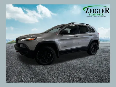 Silver 2018 Jeep Cherokee Trailhawk for sale in Plainwell, MI