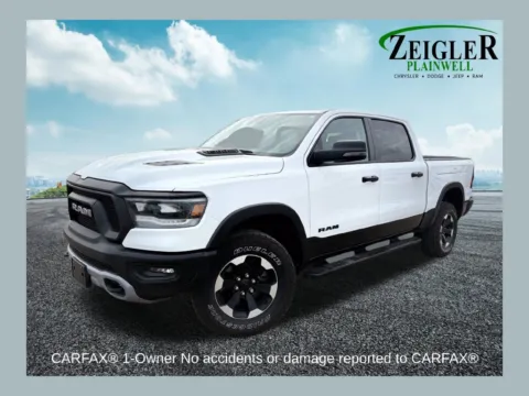 White 2023 Ram 1500 Rebel for sale in Plainwell, MI