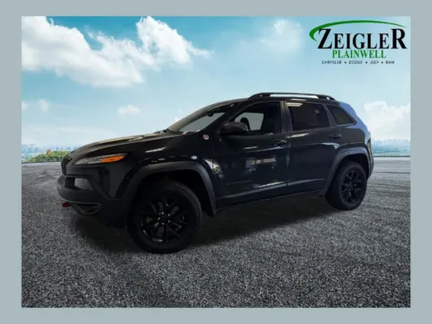 Gray 2017 Jeep Cherokee Trailhawk for sale in Plainwell, MI