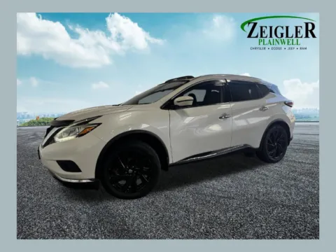 White 2017 Nissan Murano Platinum for sale in Plainwell, MI