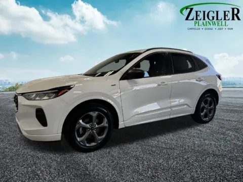 Photos of 2023 Ford Escape ST-Line for sale in Plainwell, MI at Zeigler Chrysler Dodge Jeep Ram of Plainwell