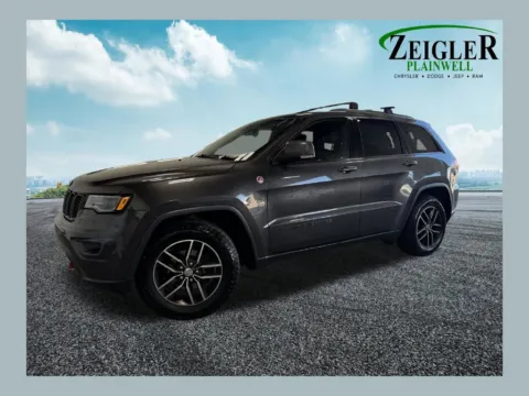 Gray 2018 Jeep Grand Cherokee Trailhawk for sale in Plainwell, MI