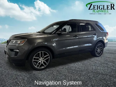 Photos of 2018 Ford Explorer Sport for sale in Plainwell, MI at Zeigler Chrysler Dodge Jeep Ram of Plainwell