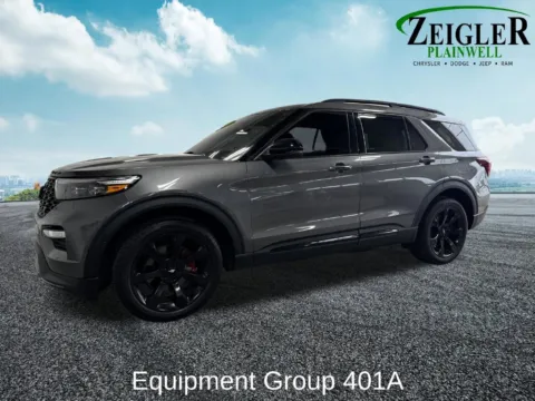 Photos of 2023 Ford Explorer ST for sale in Plainwell, MI at Zeigler Chrysler Dodge Jeep Ram of Plainwell
