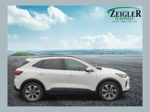 White 2024 Ford Escape Platinum for sale in Plainwell, MI