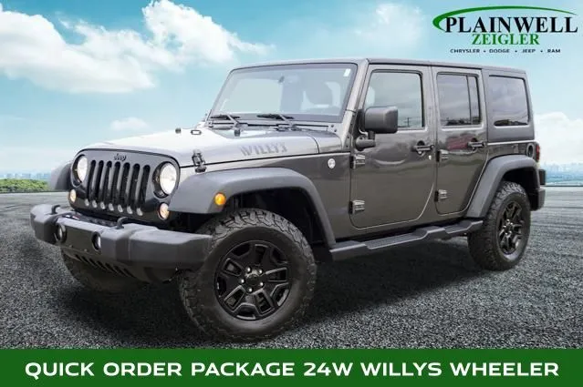 2016 Jeep Wrangler Unlimited Willys for sale in Plainwell, MI