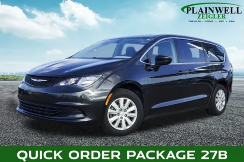 Black 2020 Chrysler Voyager L for sale in Plainwell, MI