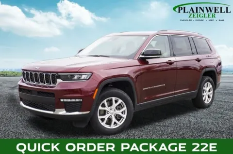 Red 2021 Jeep Grand Cherokee L Limited for sale in Plainwell, MI