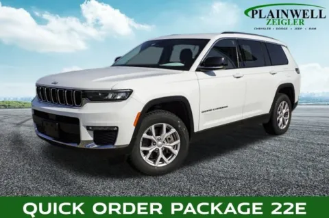 White 2022 Jeep Grand Cherokee L Limited for sale in Plainwell, MI