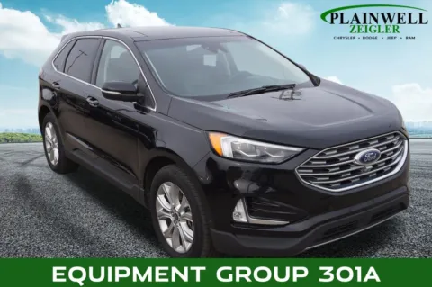Photos of 2020 Ford Edge Titanium for sale in Plainwell, MI at Zeigler Chrysler Dodge Jeep Ram of Plainwell