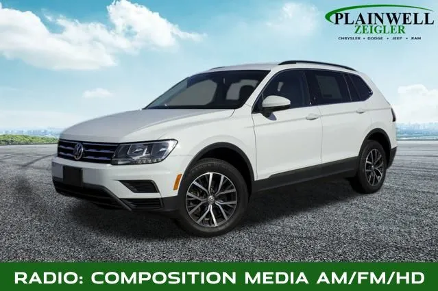 White 2020 Volkswagen Tiguan 2.0T SE for sale in Plainwell, MI