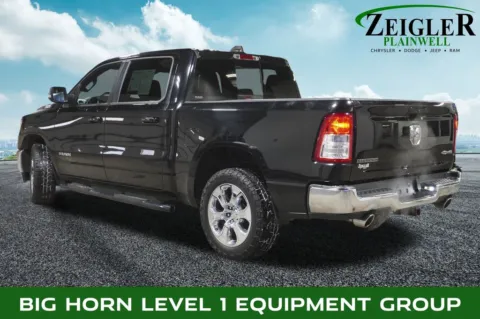 Photos of 2021 Ram 1500 Big Horn/Lone Star for sale in Plainwell, MI at Zeigler Chrysler Dodge Jeep Ram of Plainwell