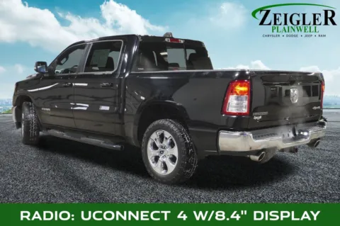 Photos of 2021 Ram 1500 Big Horn/Lone Star for sale in Plainwell, MI at Zeigler Chrysler Dodge Jeep Ram of Plainwell