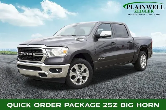 Gray 2022 Ram 1500 Big Horn/Lone Star for sale in Plainwell, MI