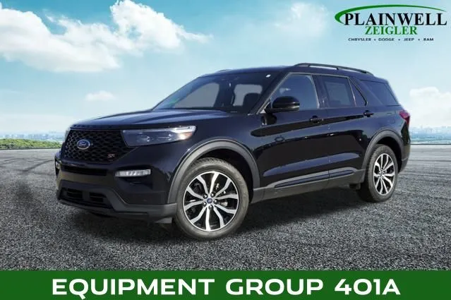 Black 2022 Ford Explorer ST for sale in Plainwell, MI