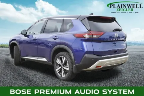 Photos of 2021 Nissan Rogue Platinum for sale in Plainwell, MI at Zeigler Chrysler Dodge Jeep Ram of Plainwell