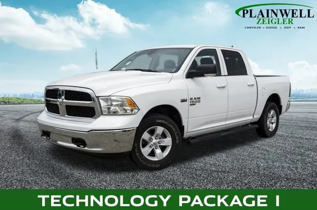 White 2022 Ram 1500 Classic SLT for sale in Plainwell, MI