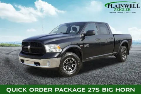 Black 2018 Ram 1500 Big Horn for sale in Plainwell, MI